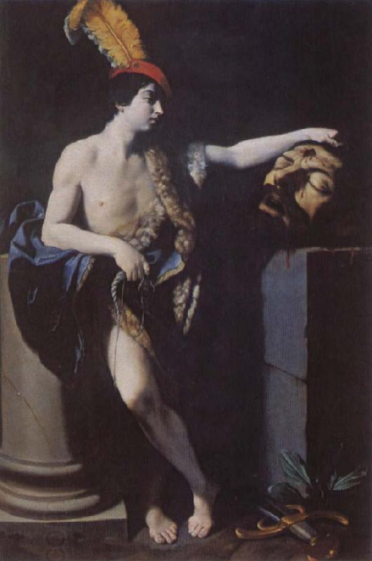 Guido Reni David with the Head of Goliath China oil painting art